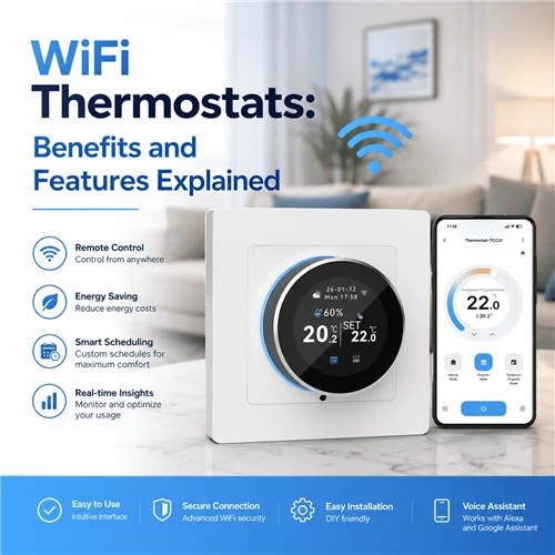 Thermostat WiFi: Benefis ak Karakteristik Eksplike
