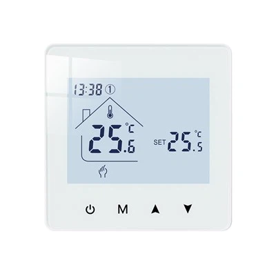 BOT-R6W Filè Thermostat pou chodyè Combi ak batri ak USB Powered